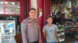 Polsek Kuala Behe Hadir di Tengah Warga, Sampaikan Pesan Kamtibmas