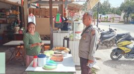 Sambangi Masyarakat, Polsek Mempawah Hulu Ajak Jaga Keamanan Lingkungan