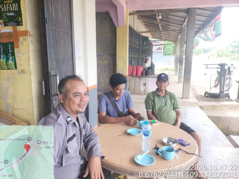 Polsek Meranti Gelar Patroli Siang, Perkuat Kedekatan dengan Warga