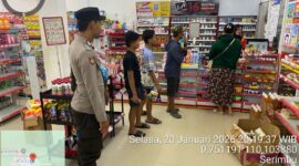 Polisi Lakukan Patroli Malam, Karyawan Alfamart Air Besar Diimbau Tetap Waspada