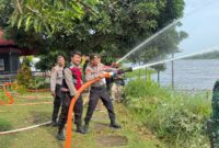 Polres Ketapang Siap Hadapi Karhutla 2026, Kasat Samapta Lakukan Pengecekan Sarpras