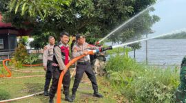 Polres Ketapang Siap Hadapi Karhutla 2026, Kasat Samapta Lakukan Pengecekan Sarpras