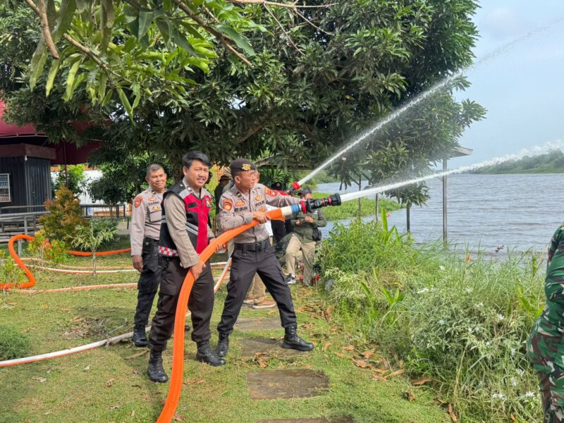 Polres Ketapang Siap Hadapi Karhutla 2026, Kasat Samapta Lakukan Pengecekan Sarpras