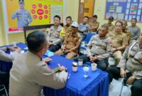 Rapat Koordinasi Polsek Matan Hilir Selatan Tingkatkan Kesiapan Penanaman Jagung