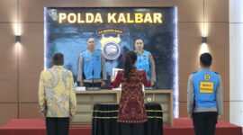 Rekrutmen SIPSS 2026, KARO SDM Polda Kalbar Pimpin Penandatanganan Pakta Integritas