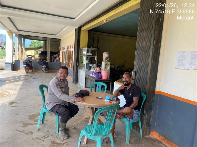 Polisi Humanis, Patroli Dialogis Polsek Meranti Pererat Kedekatan dengan Warga