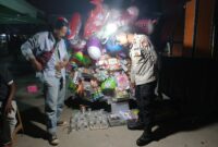 Polisi Patroli Malam di Mandor, Pedagang Mainan dan Toko Jadi Sasaran Pengamanan