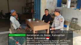 Polisi Air Besar Perkuat Kedekatan dengan Warga Lewat Dialog Santai