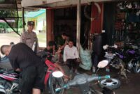 Cegah Pencurian Kendaraan, Polsek Sengah Temila Perkuat Patroli Dialogis Siang Hari