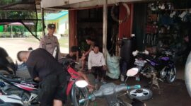 Cegah Pencurian Kendaraan, Polsek Sengah Temila Perkuat Patroli Dialogis Siang Hari