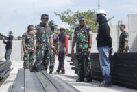 Tinjau Pembangunan Gerai KDKMP, Danrem 121/Abw Dorong Kesejahteraan Masyarakat Mempawah