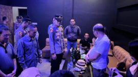 Patroli Gabungan Polres Ketapang Sasar Tempat Hiburan Malam di Kecamatan Air Upas