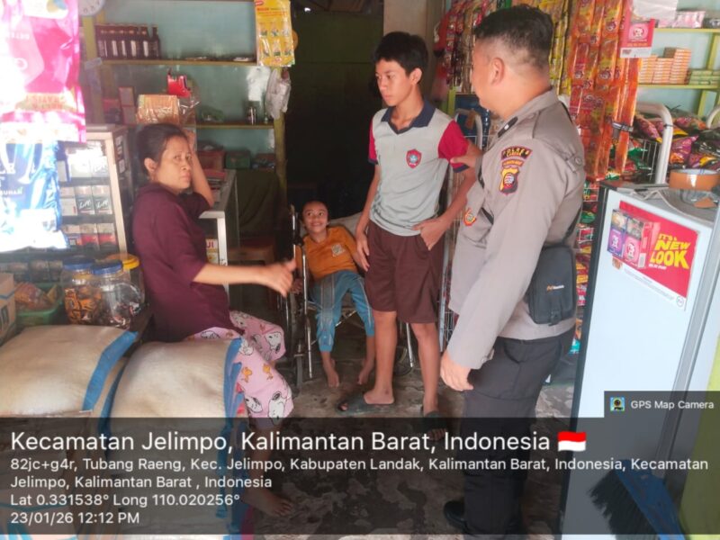 Polsubsektor Jelimpo Gelar Patroli Dialogis, Warga Diberi Imbauan Kamtibmas