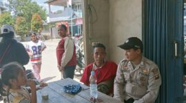 Polisi Sengah Temila Perkuat Kamtibmas Lewat Patroli Humanis dan Dialog Warga