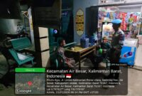 Polsek Air Besar Intensifkan Patroli Malam untuk Tekan Angka Kriminalitas