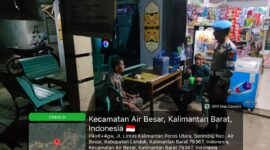 Polsek Air Besar Intensifkan Patroli Malam untuk Tekan Angka Kriminalitas