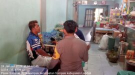 Cegah Gangguan Kamtibmas, Bhabinkamtibmas Sompak Rutin Sambangi Warga