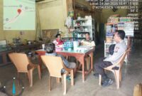 Silaturahmi di Warung Warga, Polsek Meranti Sampaikan Pesan Kamtibmas
