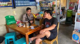 Brigadir Yogi Ajak Warga Mempawah Hulu Aktif Jaga Kondusifitas Melalui Patroli Sambang