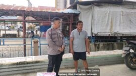 Patroli Siang Polsek Ngabang, Upaya Jaga Keamanan dan Kondusifitas Kota