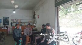 Dekatkan Diri dengan Warga, Polsek Sebangki Gelar Patroli Dialogis