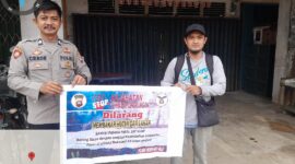 Polsek Mempawah Hulu Imbau Warga Tidak Membakar Lahan untuk Cegah Karhutla