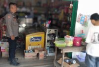 Patroli Siang Humanis Polsek Sebangki, Sapa Warga dan Berikan Imbauan Kamtibmas