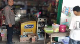 Patroli Siang Humanis Polsek Sebangki, Sapa Warga dan Berikan Imbauan Kamtibmas