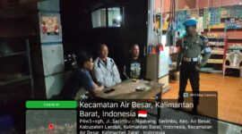 Polsek Air Besar Gelar Patroli Malam, Bangun Kedekatan Polisi dengan Masyarakat