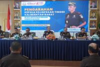 Kunjungan Kajati Kalbar ke Kejari Singkawang Tekankan Etika dan Disiplin Jajaran