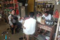 Polsek Meranti Aktif Patroli Siang, Ajak Warga Jaga Ketertiban Lingkungan
