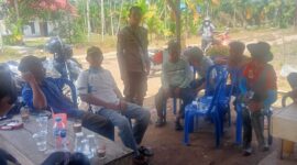 Polsek Sebangki Gelar Patroli Dialogis, Warga Diajak Jaga Ketertiban dan Kamtibmas