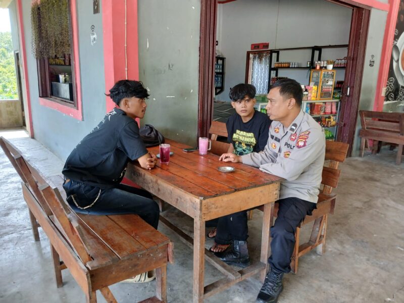 Polisi Mandor Hadir di Lingkungan Warga, Sampaikan Himbauan Humanis