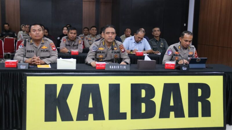 Polda Kalbar Ikuti Peluncuran Program Quick Wins Transformasi Polri 2026