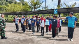 PLBN Entikong: Pelatihan PBB dan Bela Negara untuk Pegawai PPPK Baru oleh Babinsa