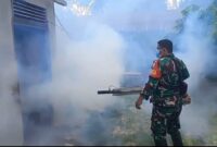 Sinergi Kodim 1209/Bengkayang Bersama Warga Cegah Penyebaran DBD