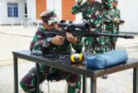 Dankodaeral XII Pimpin Pelatihan Senjata Api, Optimalkan Kesiapan Tempur TNI AL