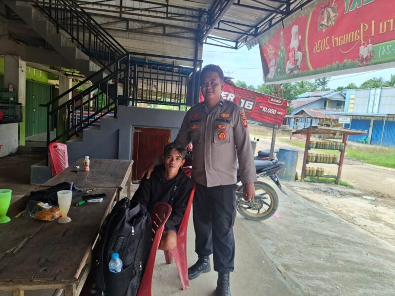 Patroli Siang Polsek Kuala Behe Cegah Kejahatan 3C, Kamtibmas Tetap Kondusif