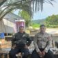 Suasana Akrab Polisi Duduk Bersama Warga, Sampaikan Pesan Kamtibmas di Sebangki