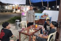 Dengan Senyum dan Sapa, Polisi Rangkul Pemuda Jaga Keamanan Malam Hari