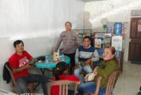 Patroli Humanis Polsek Sengah Temila, Warga Diingatkan Waspada Kejahatan