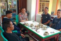 Personel Polsek Menjalin Sambang Warga, Pastikan Situasi Aman dan Kondusif
