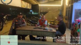 Polsek Air Besar Tingkatkan Keamanan Lewat Patroli Malam dan Imbauan Warga