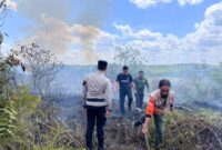 Sigap Padamkan Karhutla, 4 Lahan di Tebedak Ngabang Selamat dari Kerusakan