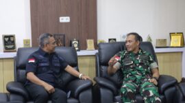 Danrem 121/Abw Perkuat Sinergi dengan Bea Cukai Kalbar, Fokus Pengamanan Wilayah