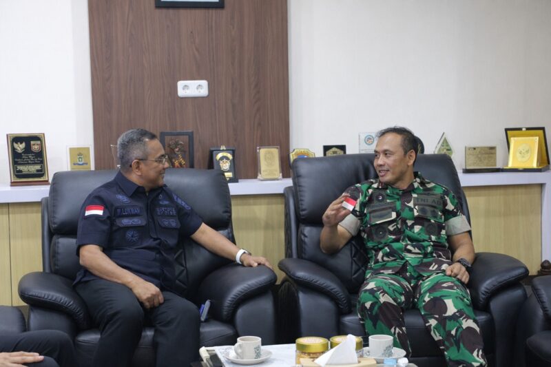 Danrem 121/Abw Perkuat Sinergi dengan Bea Cukai Kalbar, Fokus Pengamanan Wilayah