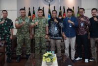 Perkuat Sinergi Informasi, Pangdam XII/Tpr Terima Kunjungan Kepala LPP RRI Pontianak