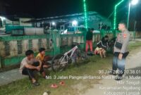 Polsek Ngabang Tingkatkan Patroli Malam Demi Tekan Kriminalitas Wilayah