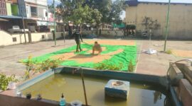 Polsek Mempawah Hulu Jemur Jagung, Wujud Nyata Dukung Ketahanan Pangan Nasional