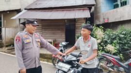 Antisipasi Kejahatan 3C, Polsek Kuala Behe Intensifkan Patroli Wilayah